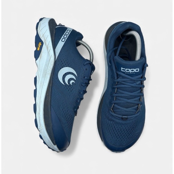 Topo Ultraventure 3 Running Hiking Trail Shoes Sneakers Navy Blue Womens 10.5 - Picture 2 of 7